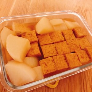 厚揚げと大根の煮物